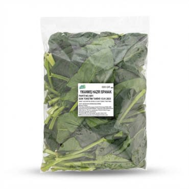 Ispanak Yıkanmış 500 g