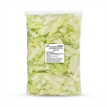 Doğranmış Göbek Salata Şerit 1000 g